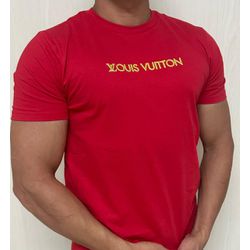 Camiseta Premium Lv Vermelho - 01306 - Conceito 62