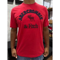 Camiseta Premium Abercombrie Vermelho - 01334 - Conceito 62