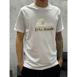 Camiseta Premium Balmain Branco - 01358 - Conceito 62
