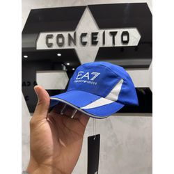 Boné Ea7 - Azul Claro/branco - 01819 - Conceito 62