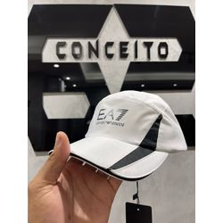Boné Ea7 - Branco/Preto - 01820 - Conceito 62