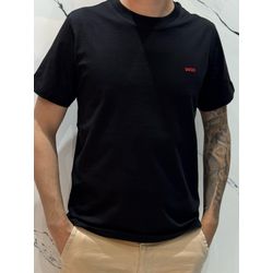 Camiseta Peruana DSL - Preto/Vermelho - 02229 - Conceito 62