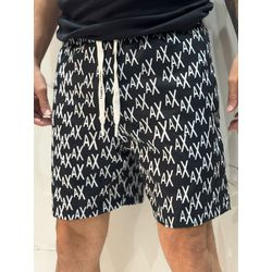 Short Griffe AX - Preto/Branco - 02439 - Conceito 62