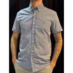 Camisa Social Ralph - Azul Micro - 02609 - Conceito 62