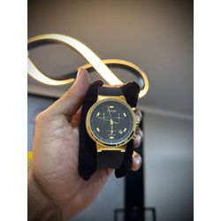 Relógio Citizen - Preto/dourado - 03424 - Conceito 62