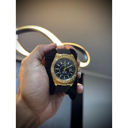 Relógio Rolex - Preto/Dourado - 03430 - Conceito 62
