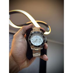 Relógio Rolex - Prata/Branco - 03434 - Conceito 62