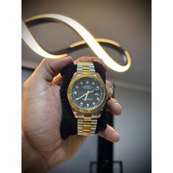 Relógio Rolex - Prata/Dourado - 03438 - Conceito 62