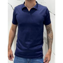 Polo Tricot Lisa - Azul - 03449 - Conceito 62