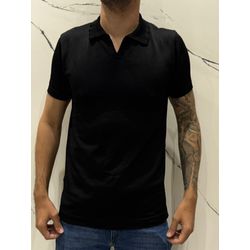 Polo Tricot Lisa - Preto - 03451 - Conceito 62