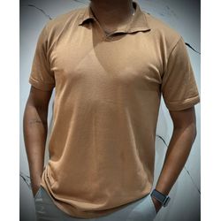Polo Tricot Lisa - Marrom - 03452 - Conceito 62