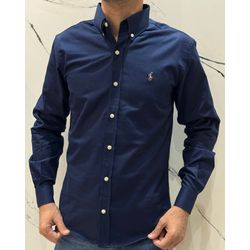 Camisa Social Ralph - Azul Escuro - 03578 - Conceito 62
