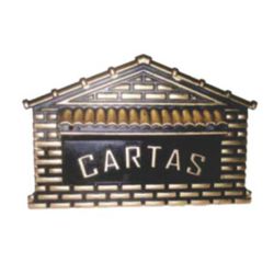 Caixa De Correio Universal Ouro Nº4 20cmX10cmX14cm... - Sertãozinho Construlider