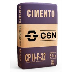 Cimento CSN CP II-F-32 50kg - Sertãozinho Construlider