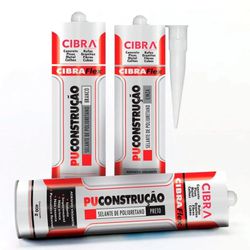 Adesivo Selante PU Construção 400g - Cibra Flex/Mu... - Sertãozinho Construlider