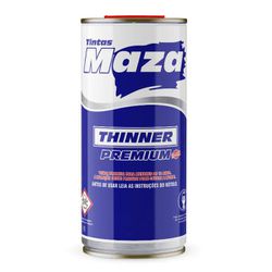 Thinner SM116 (Limpeza) 900ml - Maza - Sertãozinho Construlider