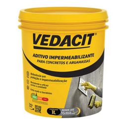 Aditivo Impermeabilizante 1L - Vedacit - Sertãozinho Construlider