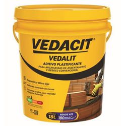 Aditivo Plastificante Vedalit 18L - Vedacit - Sertãozinho Construlider