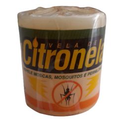Vela De Citronela (Repelente Natural) 90g - Sertãozinho Construlider
