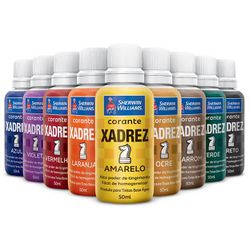 Corante Liquido Xadrez - 50ml - Sertãozinho Construlider