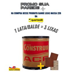 Massa Corrida 23kg - ACR CONSTRUIR - CONSTRUTINTAS