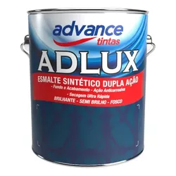 Esmalte Brilhante Branco adlux, branco, 503M.N9.5 3,6 Litros Adlux 503 - Advance - CONSTRUTINTAS