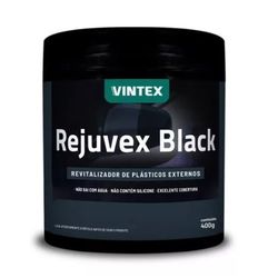 Revitalizador De Plásticos Externos 400g - Rejuvex Black - Vintex Vonixx - CONSTRUTINTAS