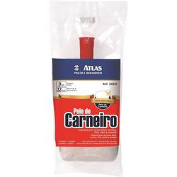 Rolo de Lã 09cm Pele Natural de Carneiro 306/9 - Atlas - CONSTRUTINTAS