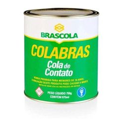Adesivo de Contato Universal 750g Colabras - Brascola - CONSTRUTINTAS