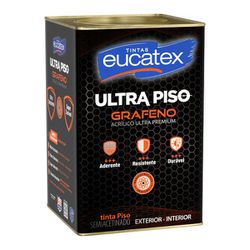 Tinta Piso Semiacetinado Prêmium 18 Litros - ULTRA PISO - EUCATEX - CONSTRUTINTAS