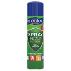 Spray Multiuso Metálico Premium Brilhante Eucatex 400 ml - CONSTRUTINTAS