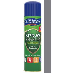 Spray Fundo Preparador Cinza Eucatex 400ml - CONSTRUTINTAS