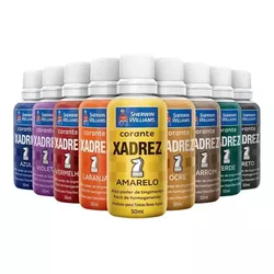 Corante Líquido 50ml - XADREZ - SHERWIN WILLIAMS - CONSTRUTINTAS