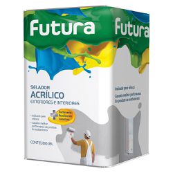 Selador Acrílico Branco Futura 18L - CONSTRUTINTAS