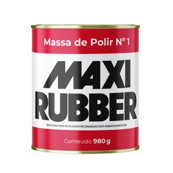 Massa de Polir Nº1 980g - MAXI RUBBER - CONSTRUTINTAS