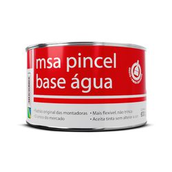 Massa MSA Pincel Base D'Agua para Vedação 630g - MAXI RUBBER - CONSTRUTINTAS
