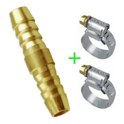 Kit Emenda Para Mangueira 5/16 + 2 Abraçadeiras - PURPLEX - CONSTRUTINTAS