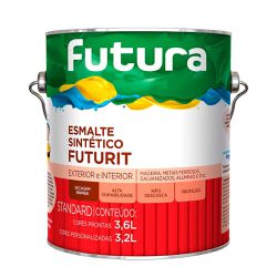 Esmalte Sintético Brilhante (Escolha Cor) 3,6L - Futurit - CONSTRUTINTAS