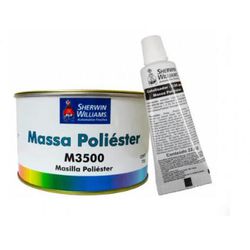 Massa Poliéster - M3500 750g - Kit com Catalisador Lazzuril - CONSTRUTINTAS