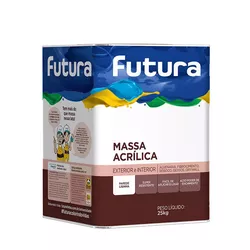 Massa Acrílica Futura 25kg - CONSTRUTINTAS