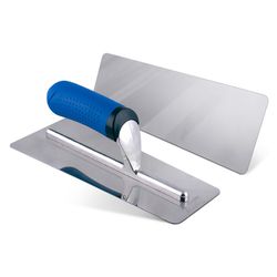 DESEMPENADEIRA AÇO INOX EFEITO MARMORE 24X10CM - ROMA - CONSTRUTINTAS