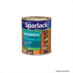 Seladora para Madeira Sparlack 900ml - Coral - CONSTRUTINTAS