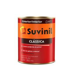 Tinta Látex Fosco Suvinil Clássica Branco 900ml - CONSTRUTINTAS