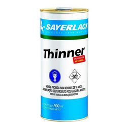 Thinner Sintético 4407 - 900ml - SAYERLACK - CONSTRUTINTAS