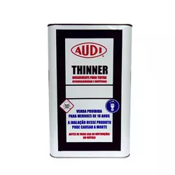 Thinner para Tintas Sintéticas 18 Litros - AUDI 12116 - CONSTRUTINTAS