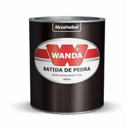 Batida de Pedra 900ml Emborrachamento Preto - Wanda - CONSTRUTINTAS