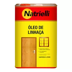 Óleo de Linhaça 5 Litros - NATRIELLI - CONSTRUTINTAS