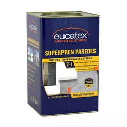 Impermeabilizante Parede 7 EM 1 Branco 18Kg - SUPERPREN - EUCATEX - CONSTRUTINTAS