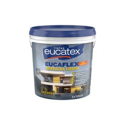 Tinta Eucatex Borracha liquida 20kg Eucaflex - Escolha a cor - CONSTRUTINTAS