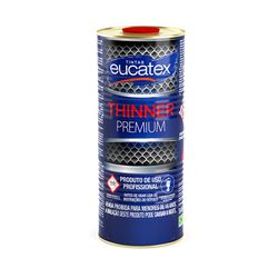 Thinner para Pu/Poliester 900ml - EUCATEX 9888 - CONSTRUTINTAS